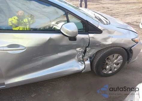 2012 Honda Civic Lx z USA, uszkodzony, nr VIN 2HGFB2F54CH300113